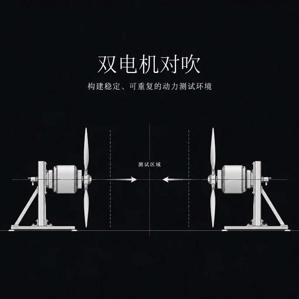 双电机对吹：构建稳定、可重复的动力测试环境